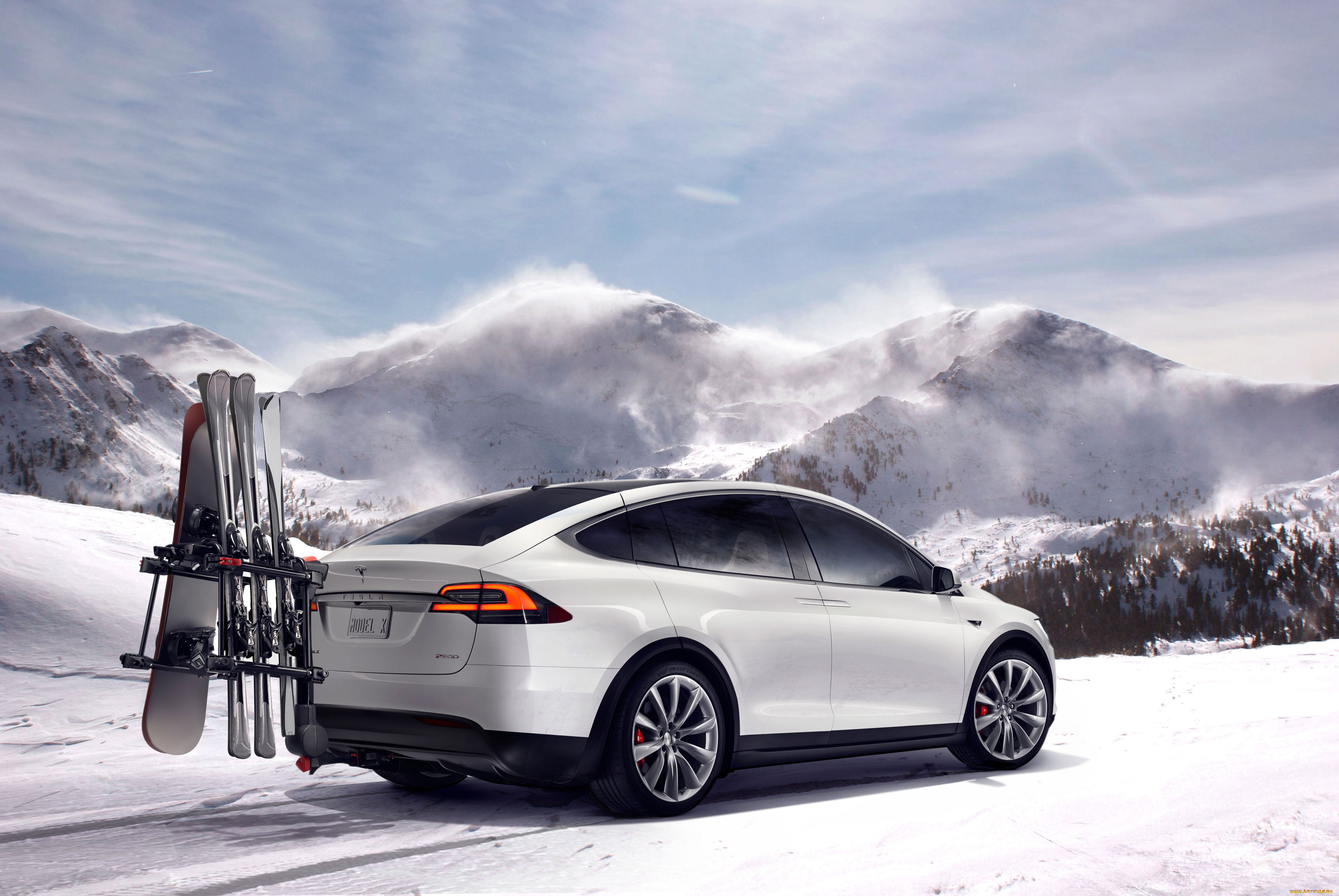 , tesla, 2015, p90d, model, x